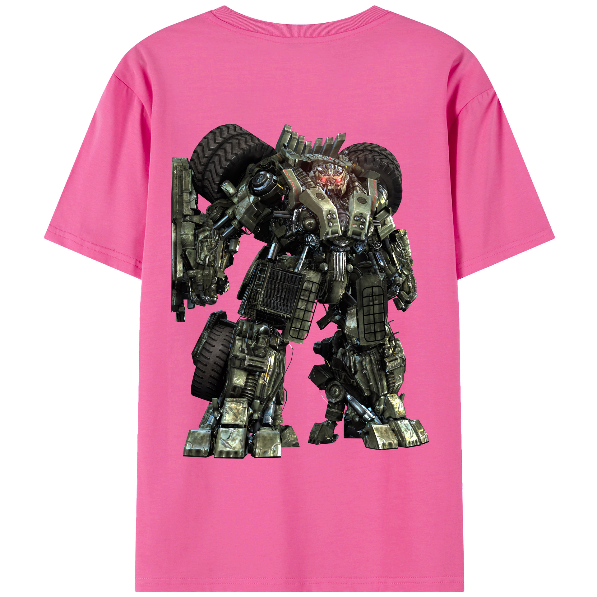 （画像用） Transformers トランスフォーマー レディース半袖Tシャツ(バックプリント)